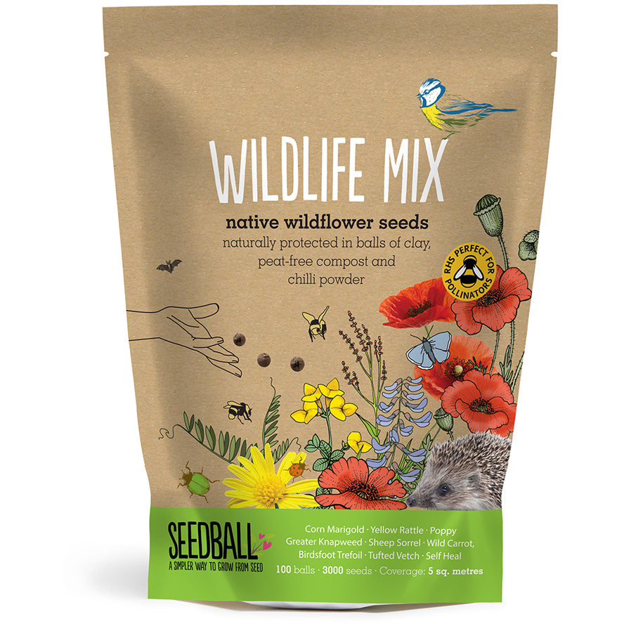 Seedball Wildflower Bag - Wildlife