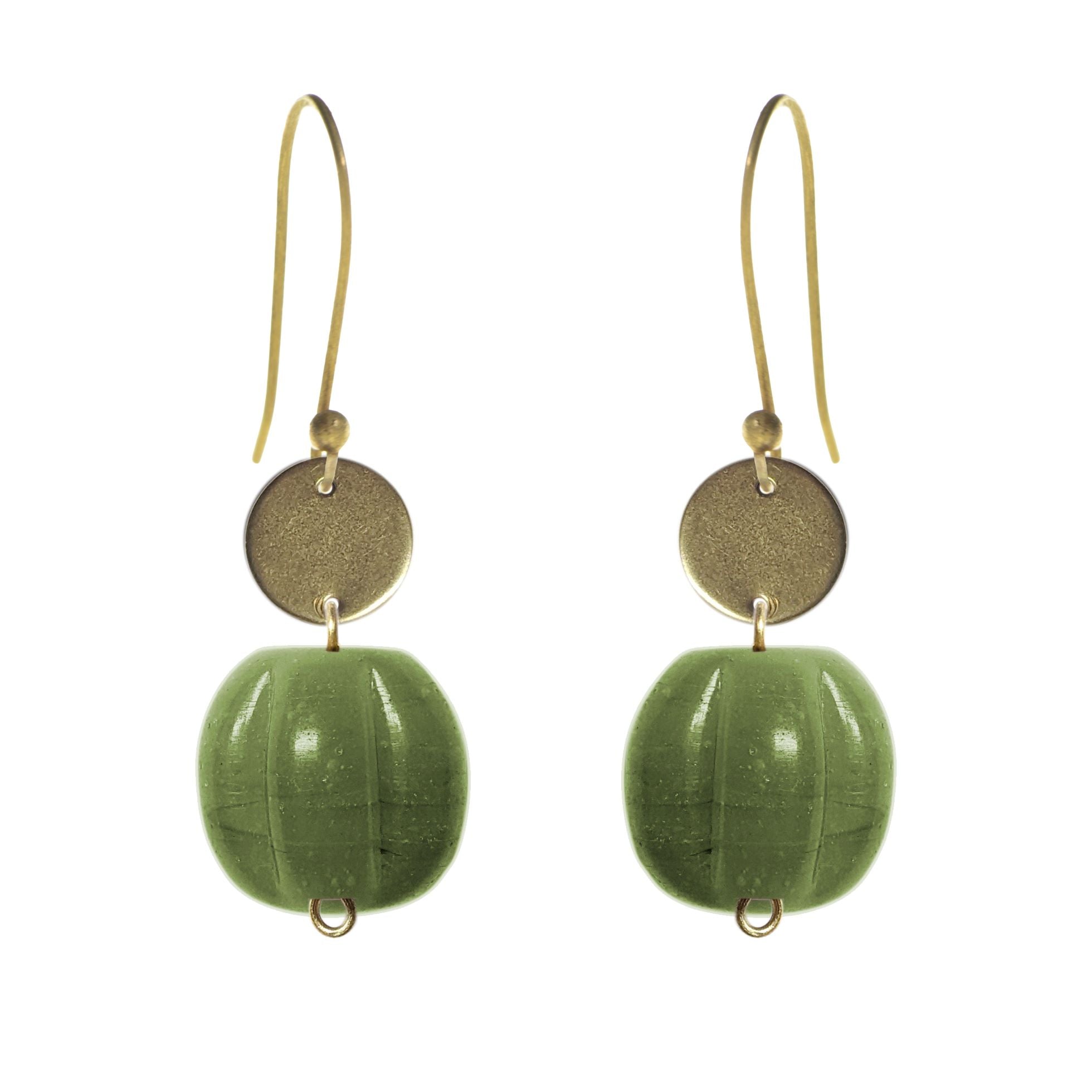 Garden Small Earrings - Lime