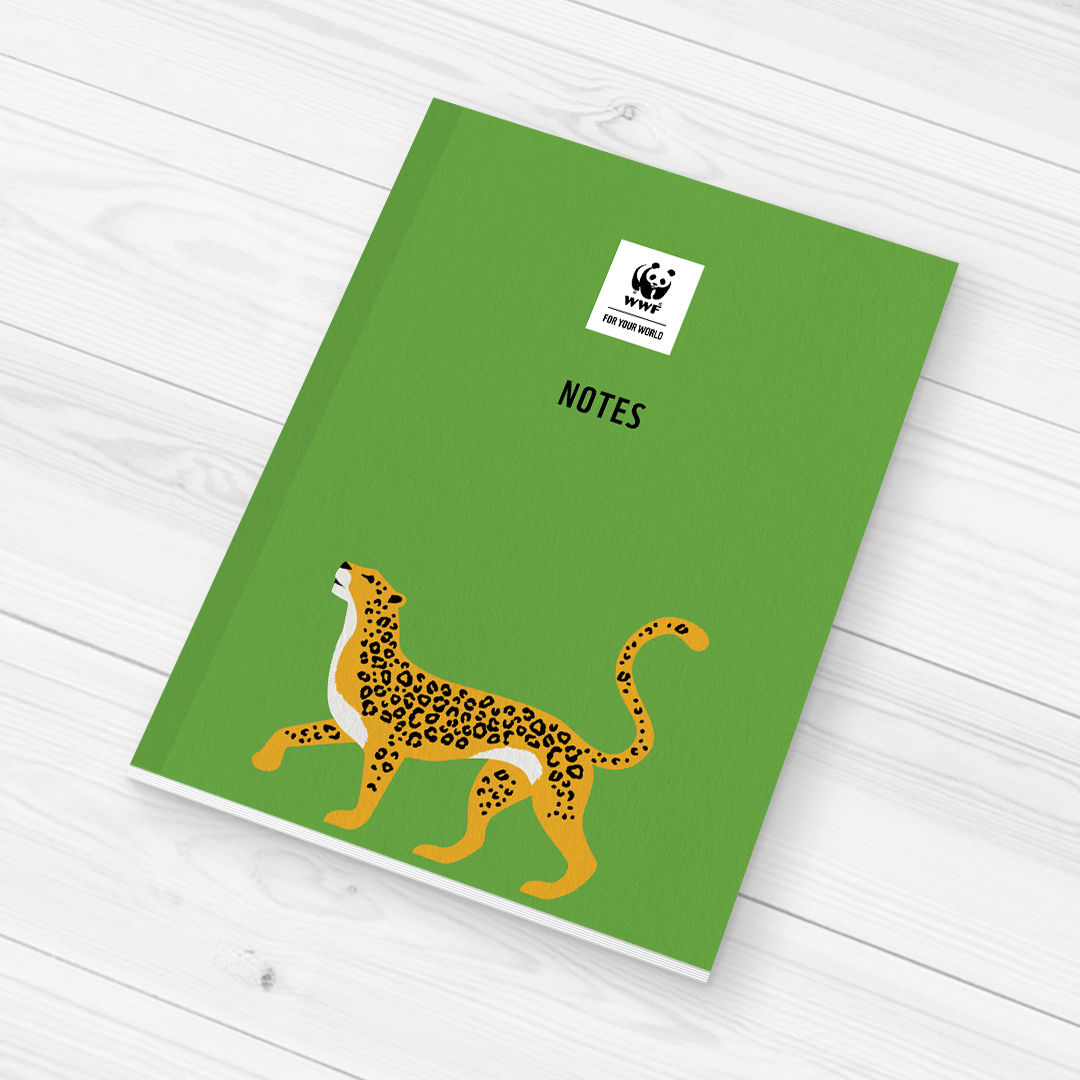 A5 Notebook - Amur Leopard