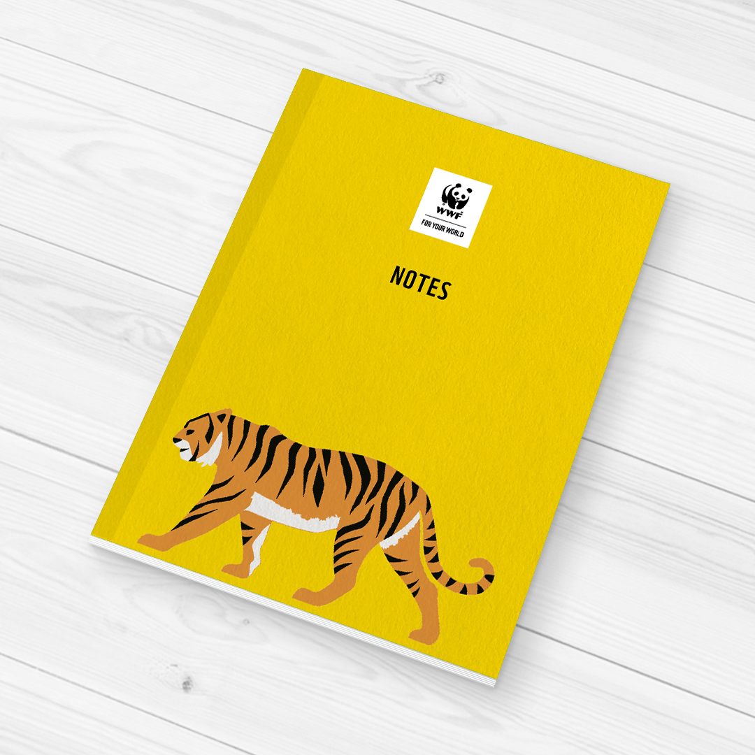 A5 Notebook - Tiger