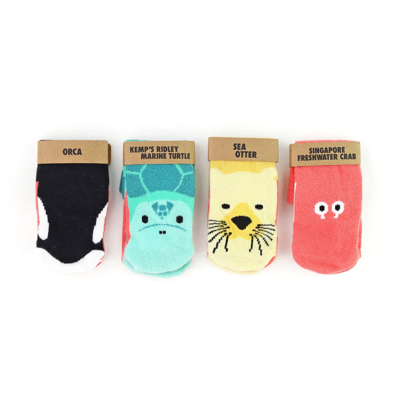 Critically Endangered Baby Socks - 4 pack