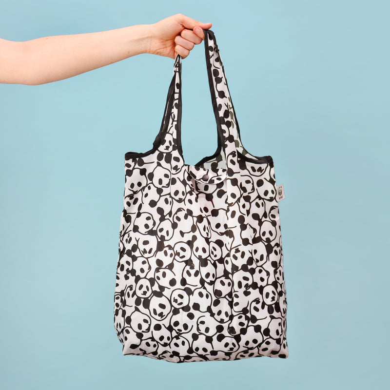 Panda RPET foldaway bag