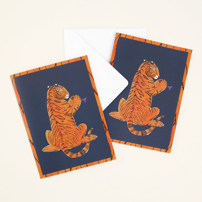 Exclusive The Tiger Who Came to Tea Greeting Cards