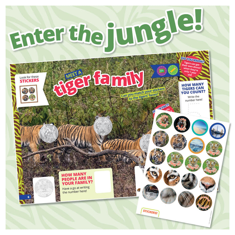 The Tiger Who Came To Tea Activity Pack