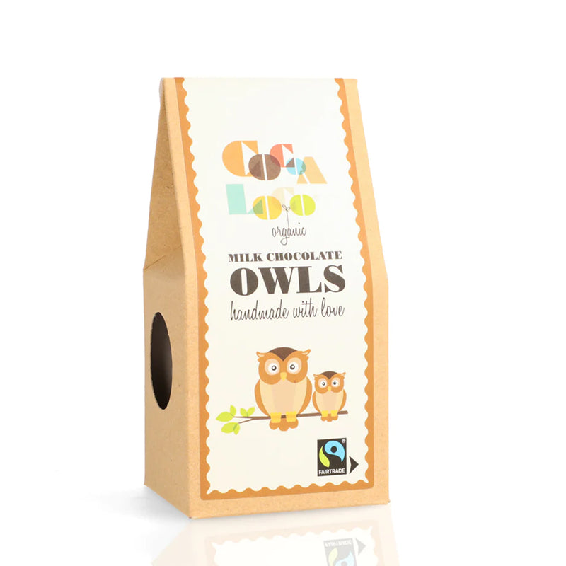 Organic Milk Chocolate Owls